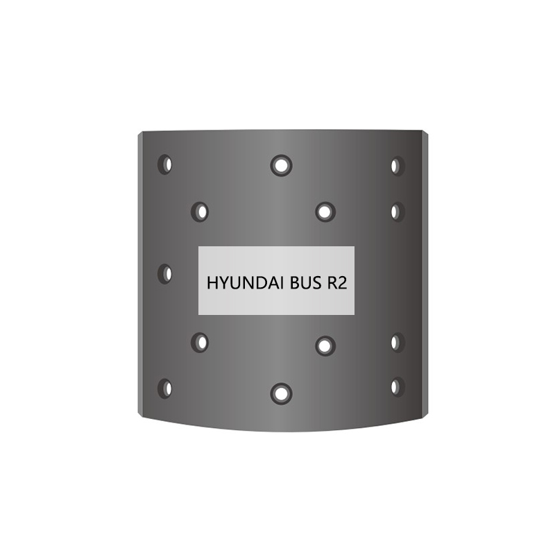 Lona de freio sem amianto HYUNDAI BUS R2